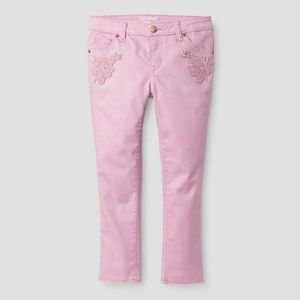 Cat & Jack Peppermint Pink Jeans Girl's Size 16